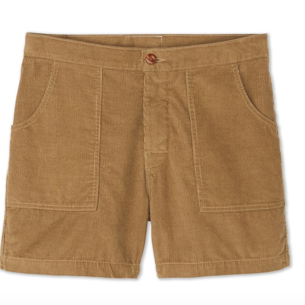 Birdwell Britches MENS corduroy short brown